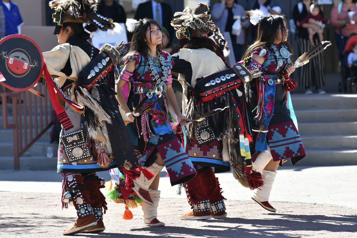 Dancers from Navajo Nation